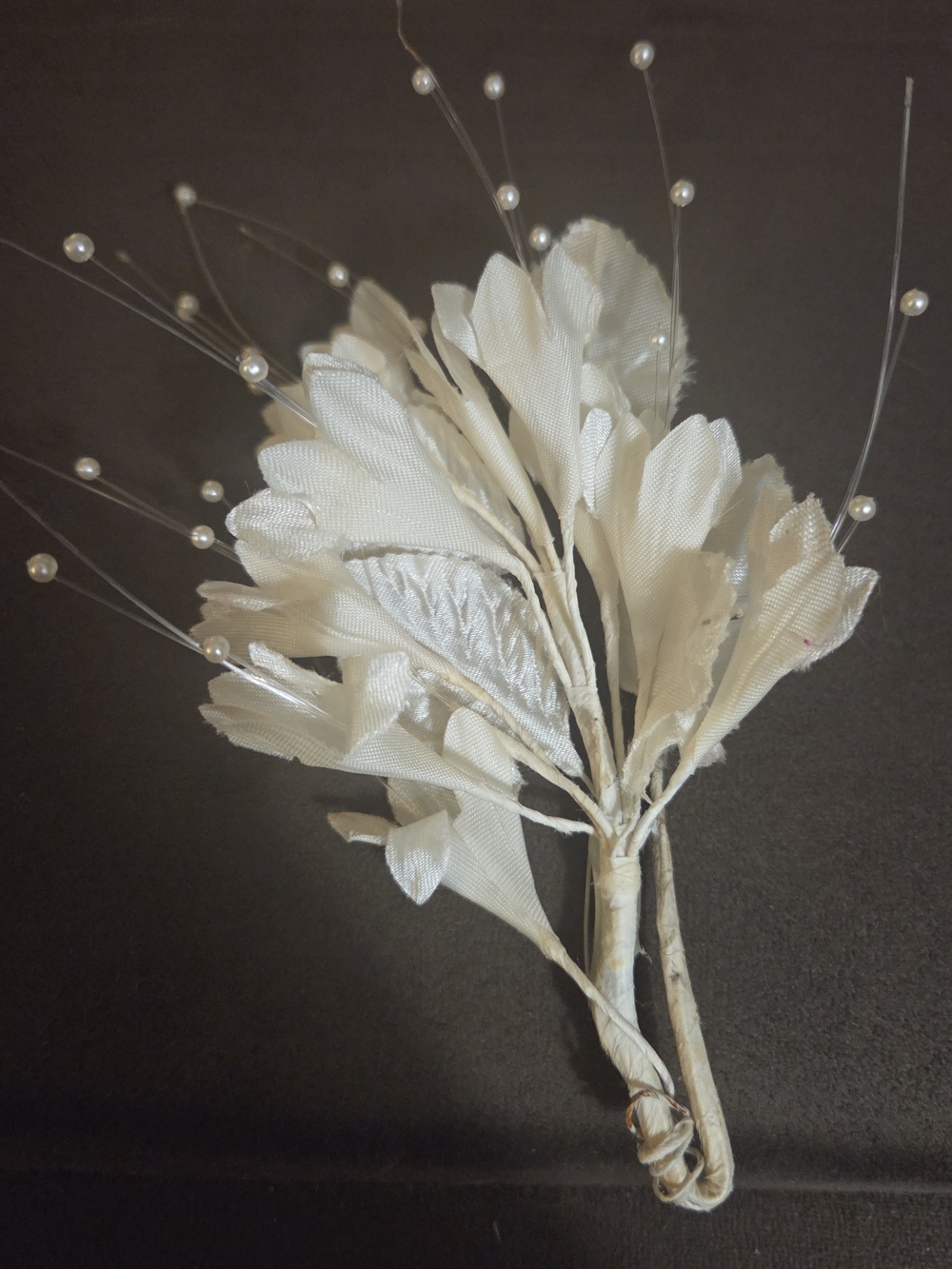 Vintage Handmade Wedding Bouttonneire